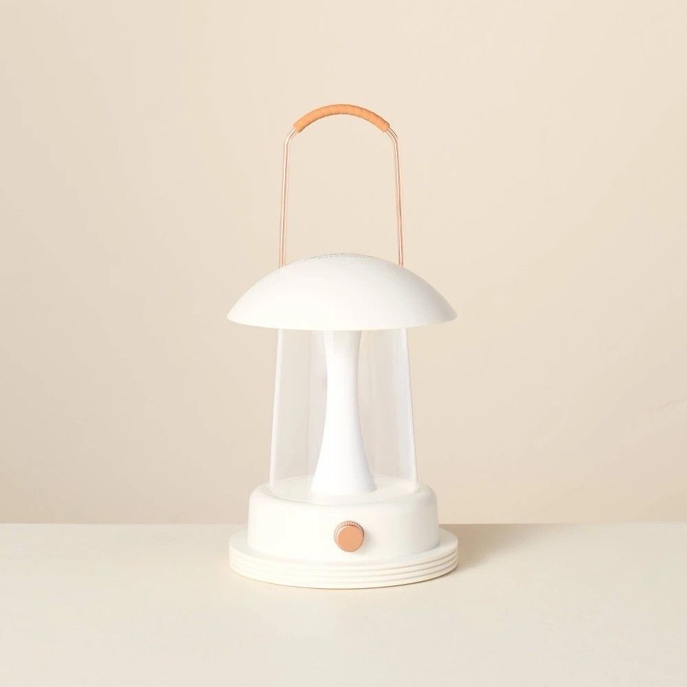 Hearth & Hand Magnolia Portable LED Table Lantern Cream